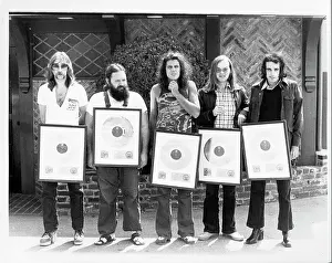 Steely Dan Receives Gold Record For Can't Buy A Thrill