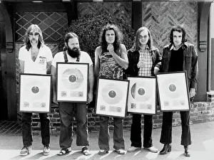 Steely Dan Receives Gold Record For Can't Buy A Thrill