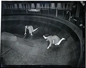 Ride Prints: Steeple Chase Ride At Coney Island