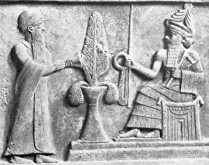 Sumerian Prints: Detail of the Stele of Ur-Nammu