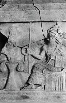 Sumerian Prints: Detail of the Stele of Ur-Nammu