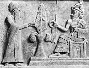 Iraq Prints: Detail of the Stele of Ur-Nammu