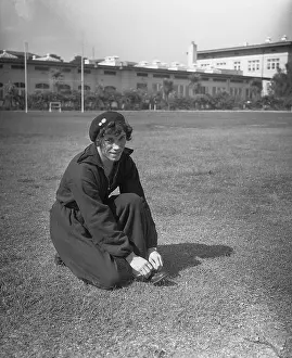 Poland Prints: Stella Walsh Preparing For Olympics