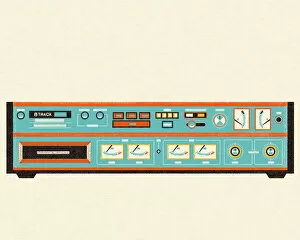 Images Dated 15th February 2013: Stereo Eight Track Player