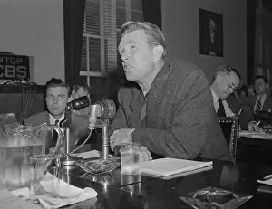 Cold War Prints: Sterling Hayden Testifying Before HUAC