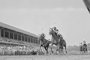 Steve Cauthen and Jorge Velasquez Racing in Kentucky Derby