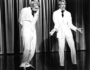 Steve Martin With Look Alike On The Tonight Show
