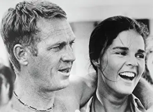 Steve McQueen and Ali MacGraw in The Getaway