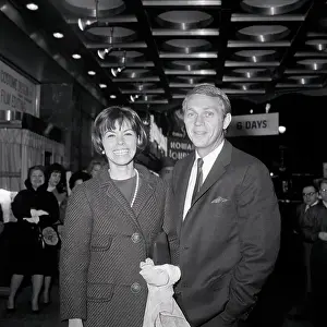 Steve McQueen and Neile Adams
