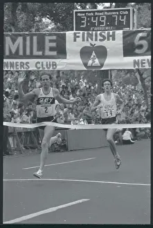 Steve Scott Winning Fifth Avenue Mile Race