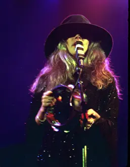Prints of OCTOBER 1977: Singer Stevie Nicks of the rock and roll group Fleetwood Mac performs onstage in October 1977. (Photo by Michael Ochs Archives/Getty Images) Go Your Own Way: A Visual Celebration of Rock’s Most Enchanting and Enduring Band: Stevie Nicks Performing