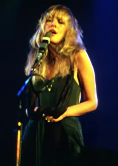 Prints of OCTOBER 1977: Singer Stevie Nicks of the rock and roll group Fleetwood Mac performs onstage in October 1977. (Photo by Michael Ochs Archives/Getty Images) Go Your Own Way: A Visual Celebration of Rock’s Most Enchanting and Enduring Band: Stevie Nicks Performing