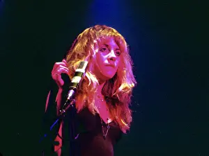 Prints of OCTOBER 1977: Singer Stevie Nicks of the rock and roll group Fleetwood Mac performs onstage in October 1977. (Photo by Michael Ochs Archives/Getty Images) Go Your Own Way: A Visual Celebration of Rock’s Most Enchanting and Enduring Band: Stevie Nicks Performing