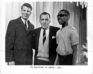 Stevie Wonder with Ed Sullivan