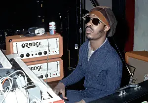Stevie Wonder In The Studio