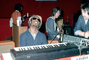 Stevie Wonder In The Studio