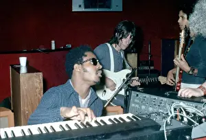 Stevie Wonder In The Studio