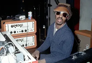 Prints of R&B musician Stevie Wonder in the recording studio circa 1972. (Photo by Michael Ochs Archives/Getty Images) Visions of Wonder: Iconic Moments Captured: Stevie Wonder In The Studio
