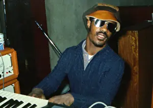 Prints of R&B musician Stevie Wonder in the recording studio circa 1972. (Photo by Michael Ochs Archives/Getty Images) Visions of Wonder: Iconic Moments Captured: Stevie Wonder In The Studio