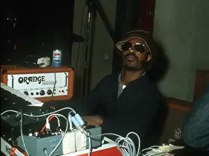 Prints of R&B musician Stevie Wonder in the recording studio circa 1972. (Photo by Michael Ochs Archives/Getty Images) Visions of Wonder: Iconic Moments Captured: Stevie Wonder In The Studio
