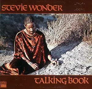 Prints of Stevie Wonder Talking Book Album Cover which was released October 1972. Photo by Michael Ochs Archives/Getty Images Rare and Iconic Images from Music's Golden Era: Stevie Wonder Talking Book Album Cover