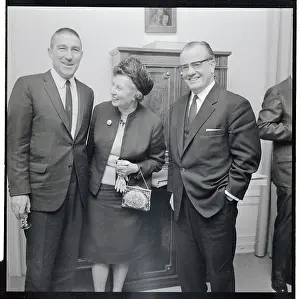 Stewart Udall Talking To Colleagues
