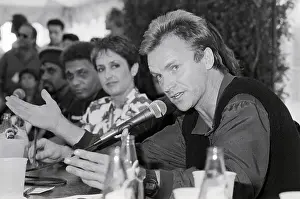 Sting Prints: Sting and Joan Baez on Behalf of Amnesty International