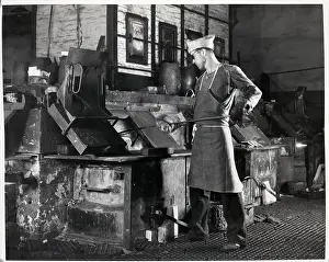 Melting Prints: Stirring Molten Metal Before Pouring