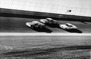 Archive Photo Gallery: Three Stock Cars Racing On Track