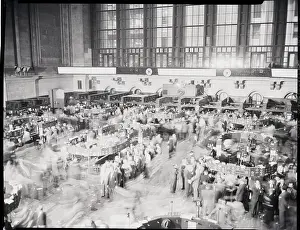 Air Raid Prints: Stock Exchange Before Air Raid Test