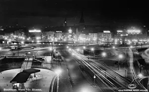 Lamppost Prints: Stockholm Lights