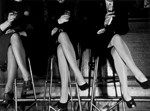 In Line Prints: Stockings