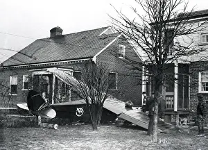 Yard Prints: Stolen Airplane Crashed in Backyard