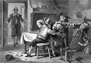 Sexual Prints: Stolen Frolic in a Puritan Farmhouse Engraving