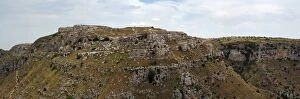 Images Dated 18th August 2016: Stone Age Cave Dwellings In The Gravina di Matera, UNESCO World Heritage Site, Southern Italy
