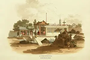 Chinese Prints: A Stone Building