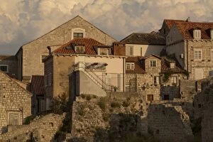 Images Dated 7th August 2015: Stone houses at the old city of Dubrovnik
