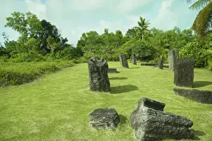 Salisbury Prints: Stonehenge, ancient prehistoric stone monument at Palau island