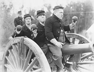 Teamwork Prints: The Three Stooges as Soldiers