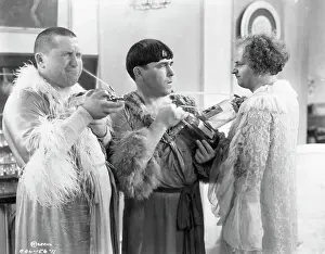 Intimidation Prints: The Three Stooges Spraying Water