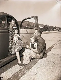 Parenthood Prints: Stopping Outside of Barstow