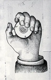Counter Prints: Stopwatch-Attendance Counter In Hand