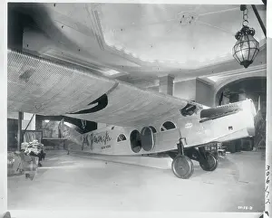 Store Displaying Plane for Sale