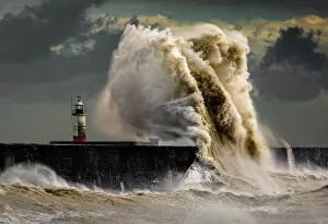 Storm at Newhaven