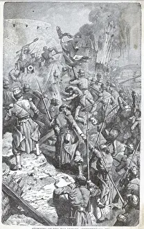 Storming Of Malakhoff Illustraton