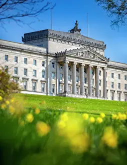 Stormont Grounds in Spring, Belfast, Northern Ireland