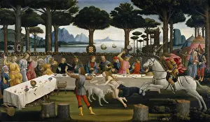 Florentine School Prints: The Story of Nastagio degli Onesti (Third episode)