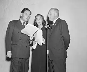 Cecil B Prints: S.Tracy, F.Wray, C.Demille Rehearsing
