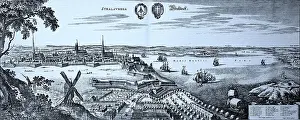 City Scape Prints: Stralsund in the Middle Ages, Mecklenburg-Western Pomerania