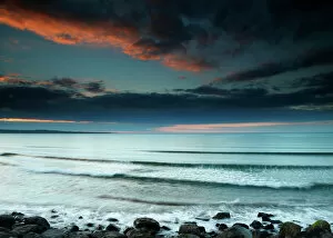 Cloudy Sky Collection: Strandhill beach on the Wild Atlantic Way coastal route